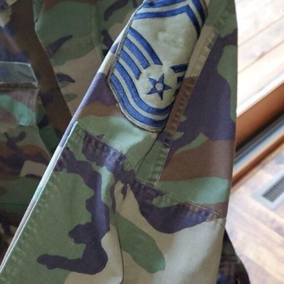 Military US Air Force Vintage Original Button Down Sz. XXL (41"-45") Jacket - Picture 4 of 12